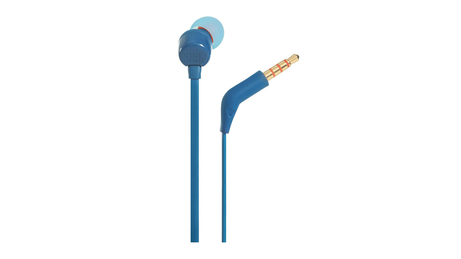 JBL TUNE 110 Wired In-Ear Headphones - Blue (JBLT110BLUE)