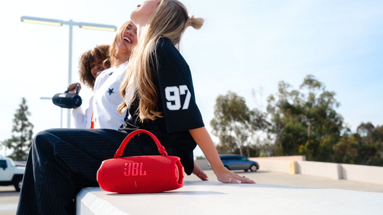 JBL Charge 6 Portable Bluetooth Speaker - Red (JBLCHARGE6RED)