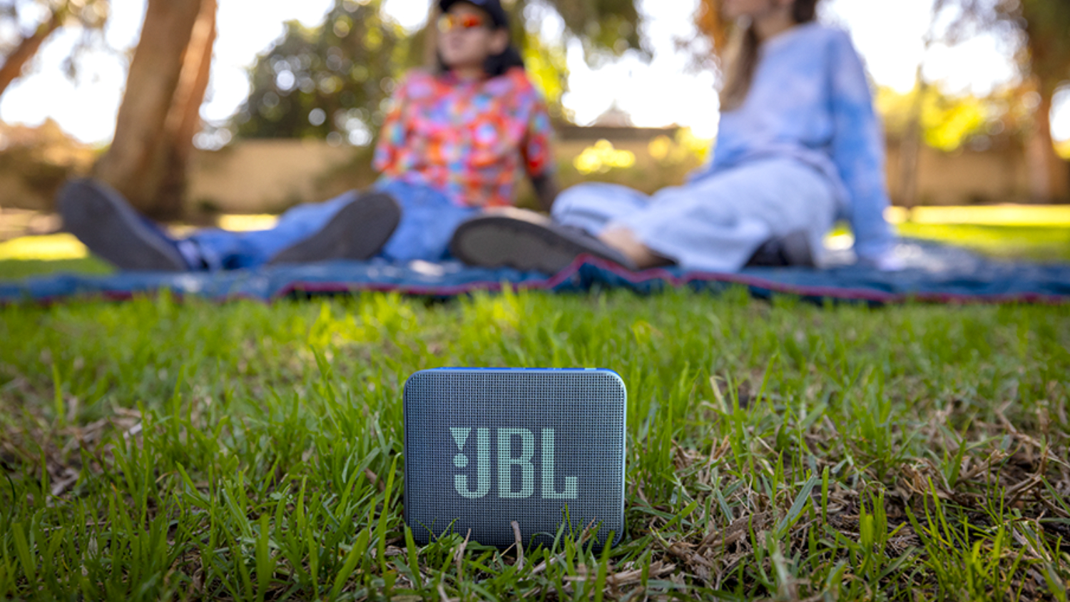 JBL Go Essential 2 Portable Bluetooth Speaker - Blue (JBLGOES2BLUEU)