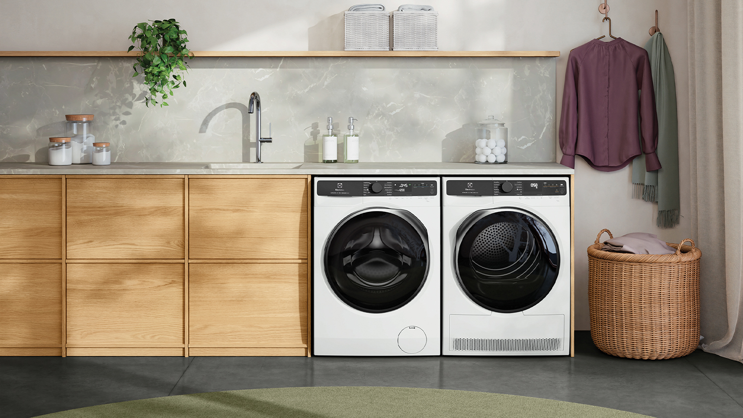 Electrolux 9kg Front Loading Washing Machine with 13 Programs - White (EWF9043R7WC)