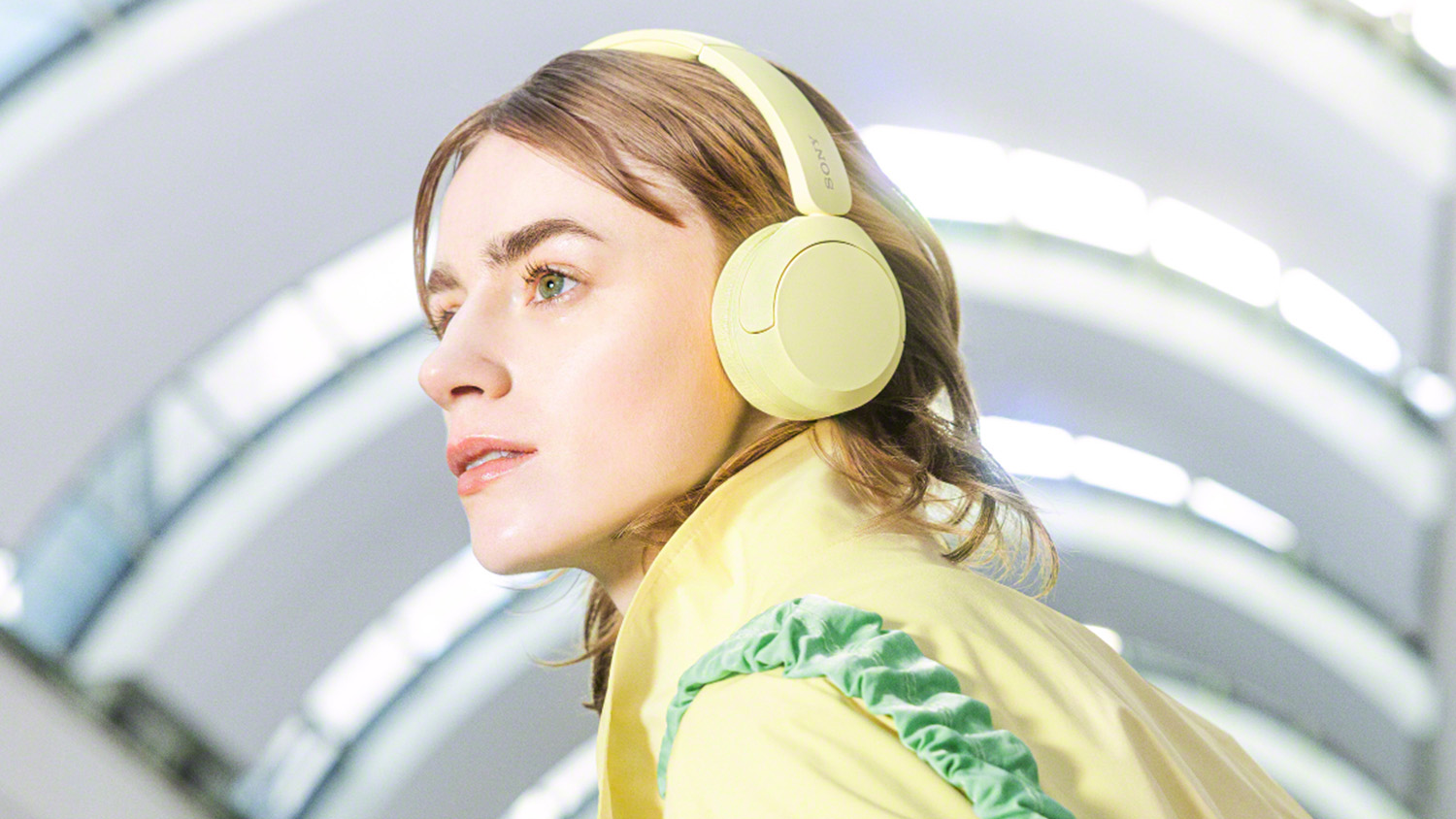 Sony WH-CH520Y Wireless On-Ear Headphones - Yellow