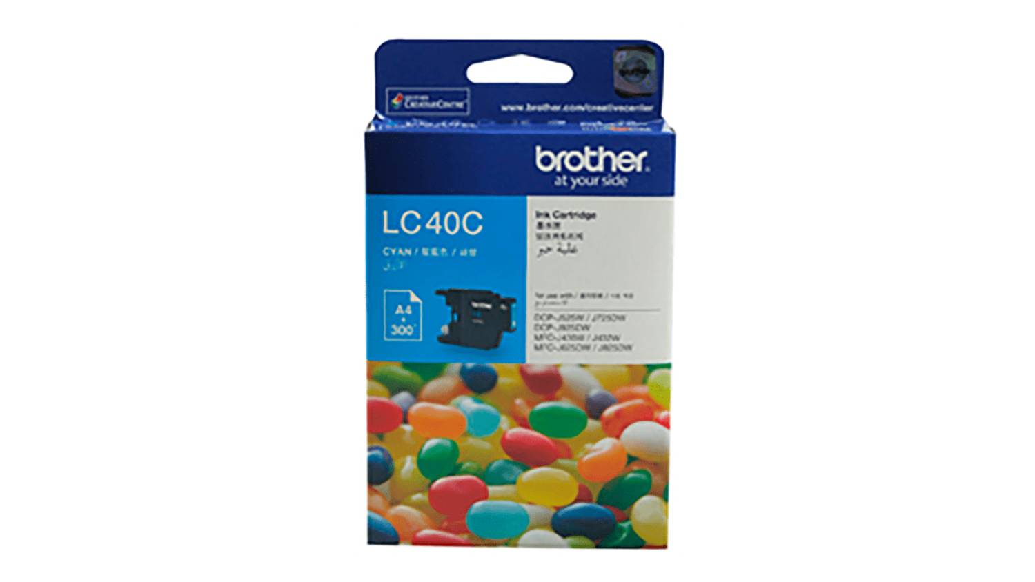 Brother LC40 Cyan Printer Ink Cartridge