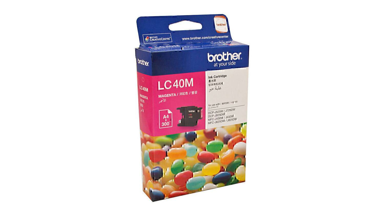 Brother LC40 Magenta Printer Ink Cartridge