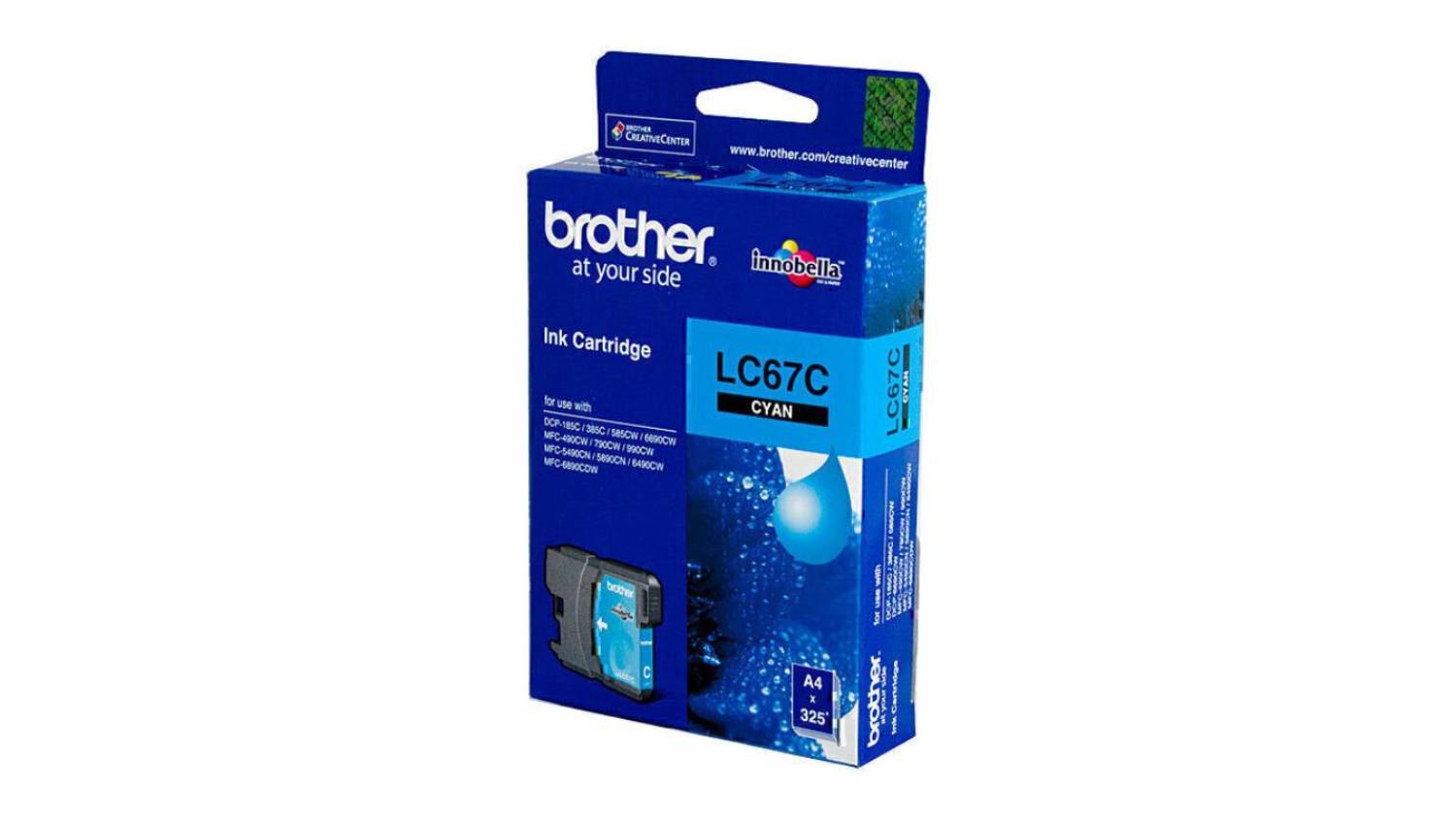 Brother LC67 Cyan Printer Ink Cartridge
