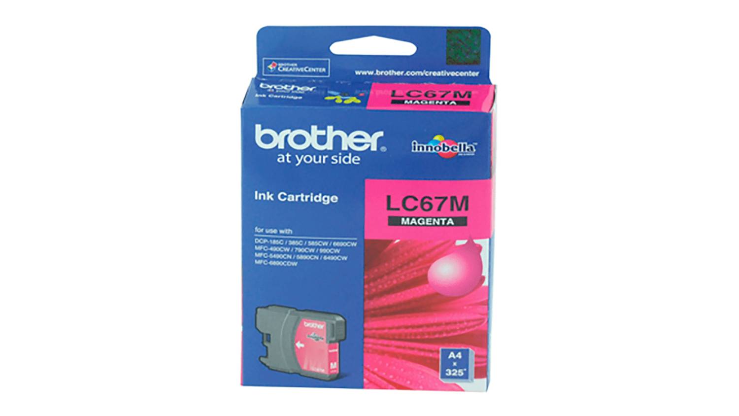 Brother LC67 Magenta Printer Ink Cartridge