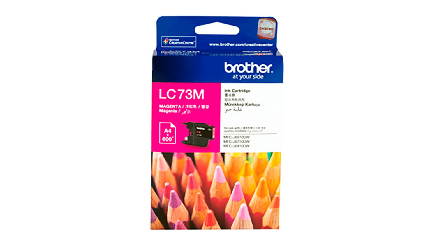 Brother LC73 Magenta Printer Ink Cartridge