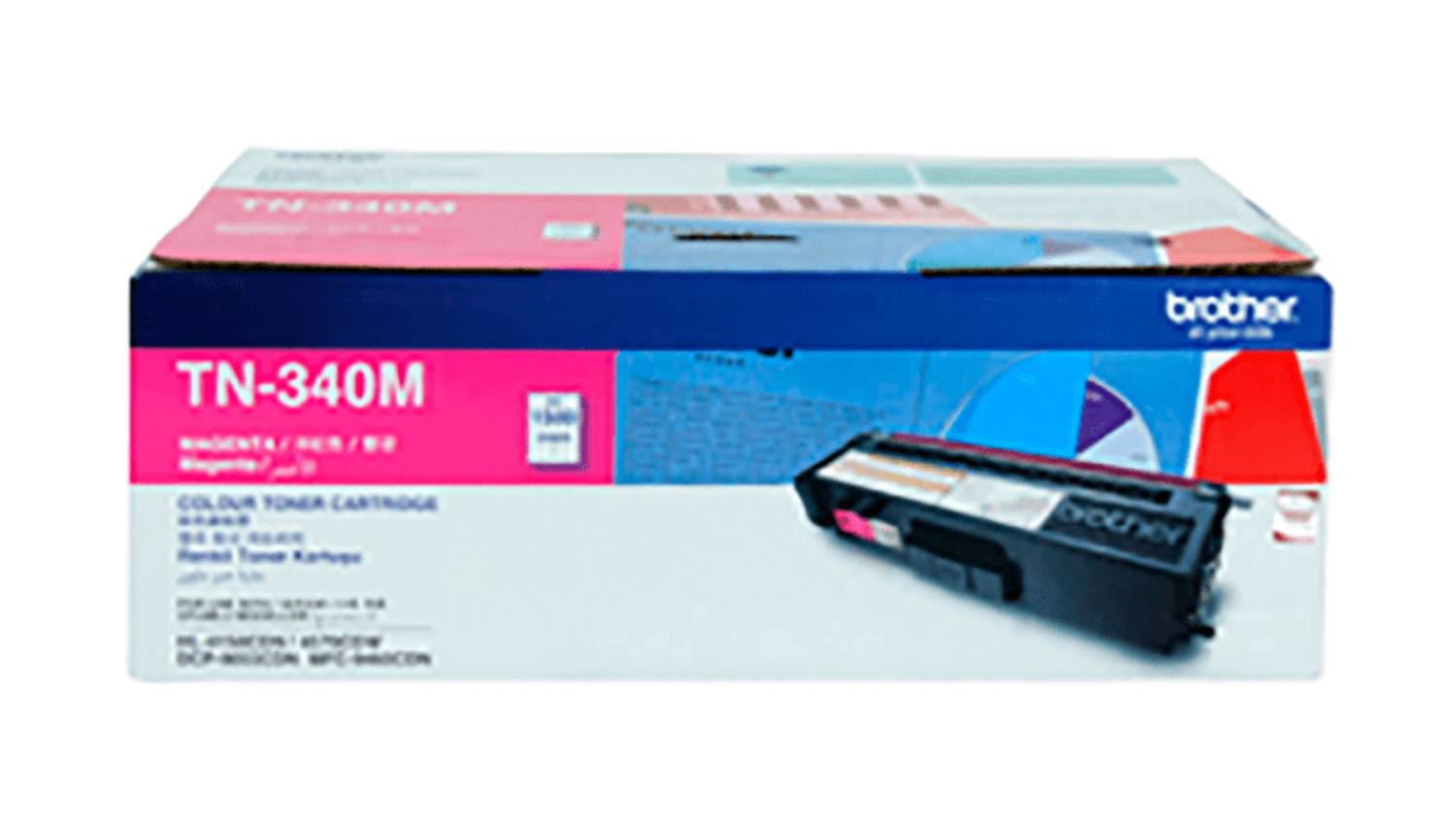 Brother TN340 Magenta Printer Toner Cartridge