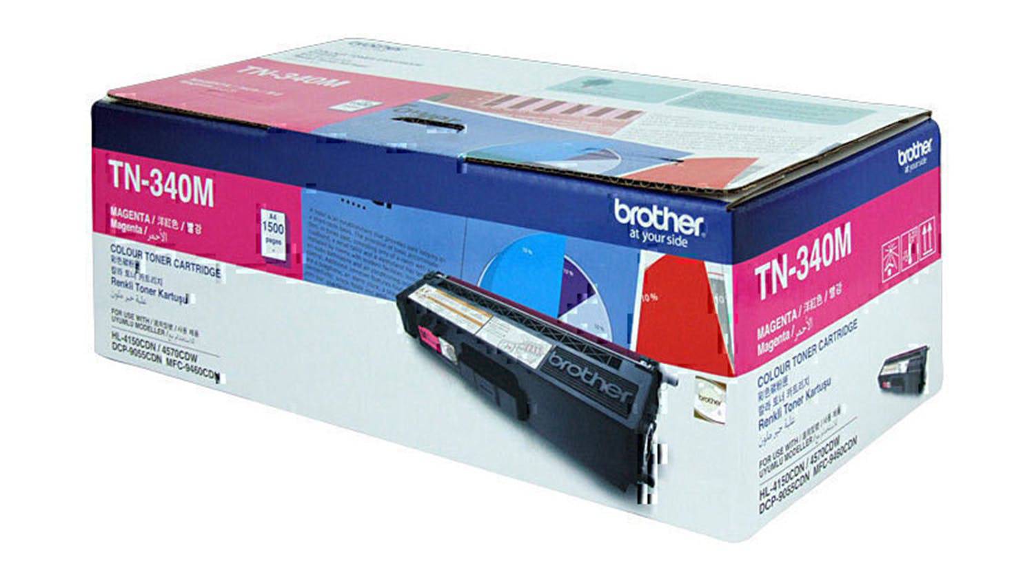 Brother TN340 Magenta Printer Toner Cartridge