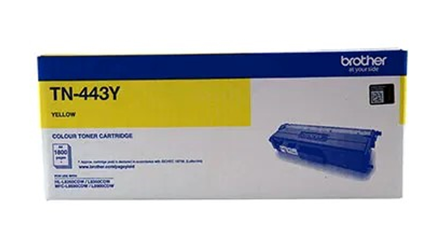 Brother TN443 Yellow Printer Toner Cartridge