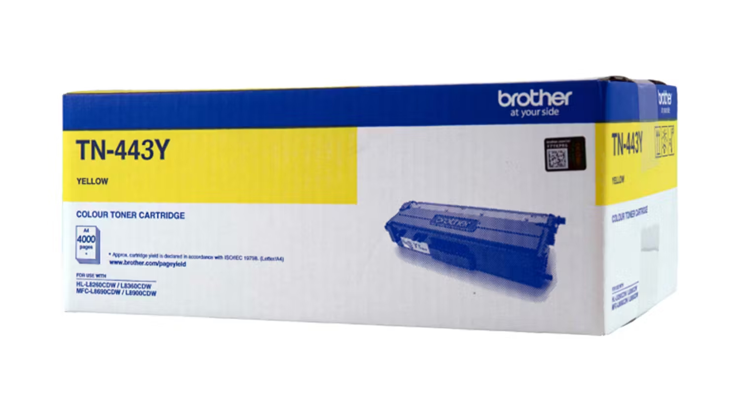 Brother TN443 Yellow Printer Toner Cartridge