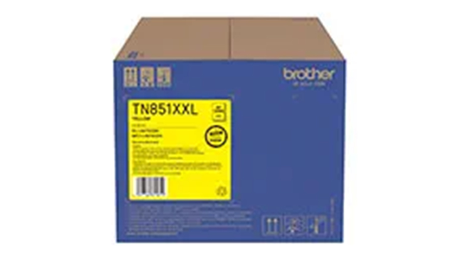 Brother TN851XXLY Yellow Printer Toner Cartridge