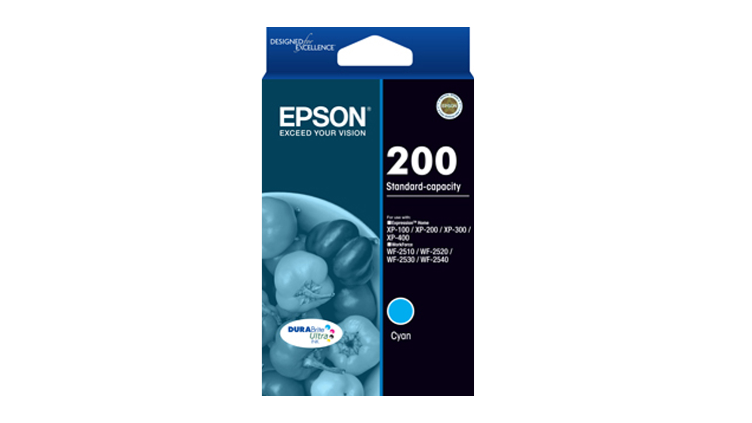 Epson 200 Cyan Replacement Printer Ink Cartridge