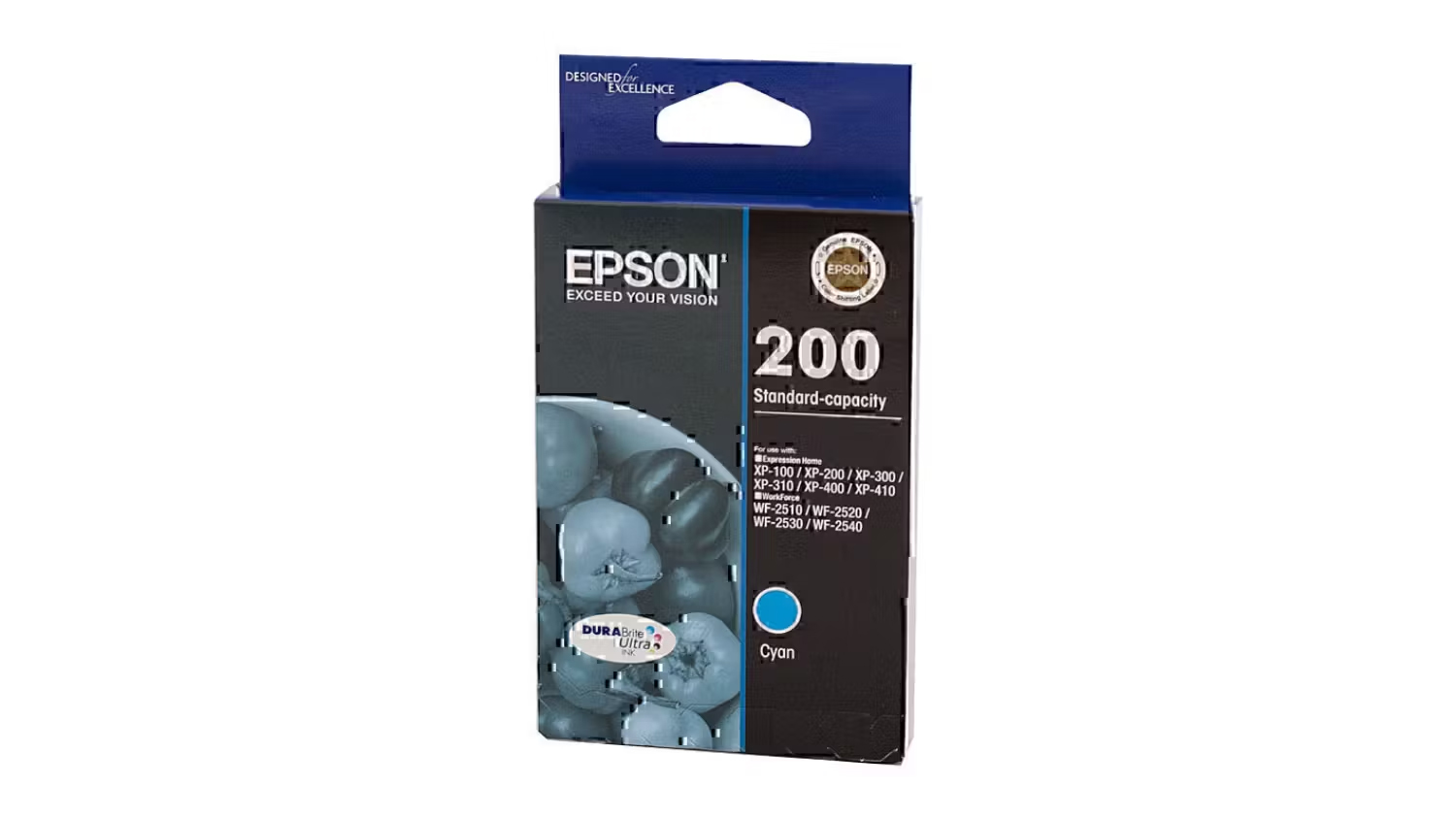 Epson 200 Cyan Replacement Printer Ink Cartridge