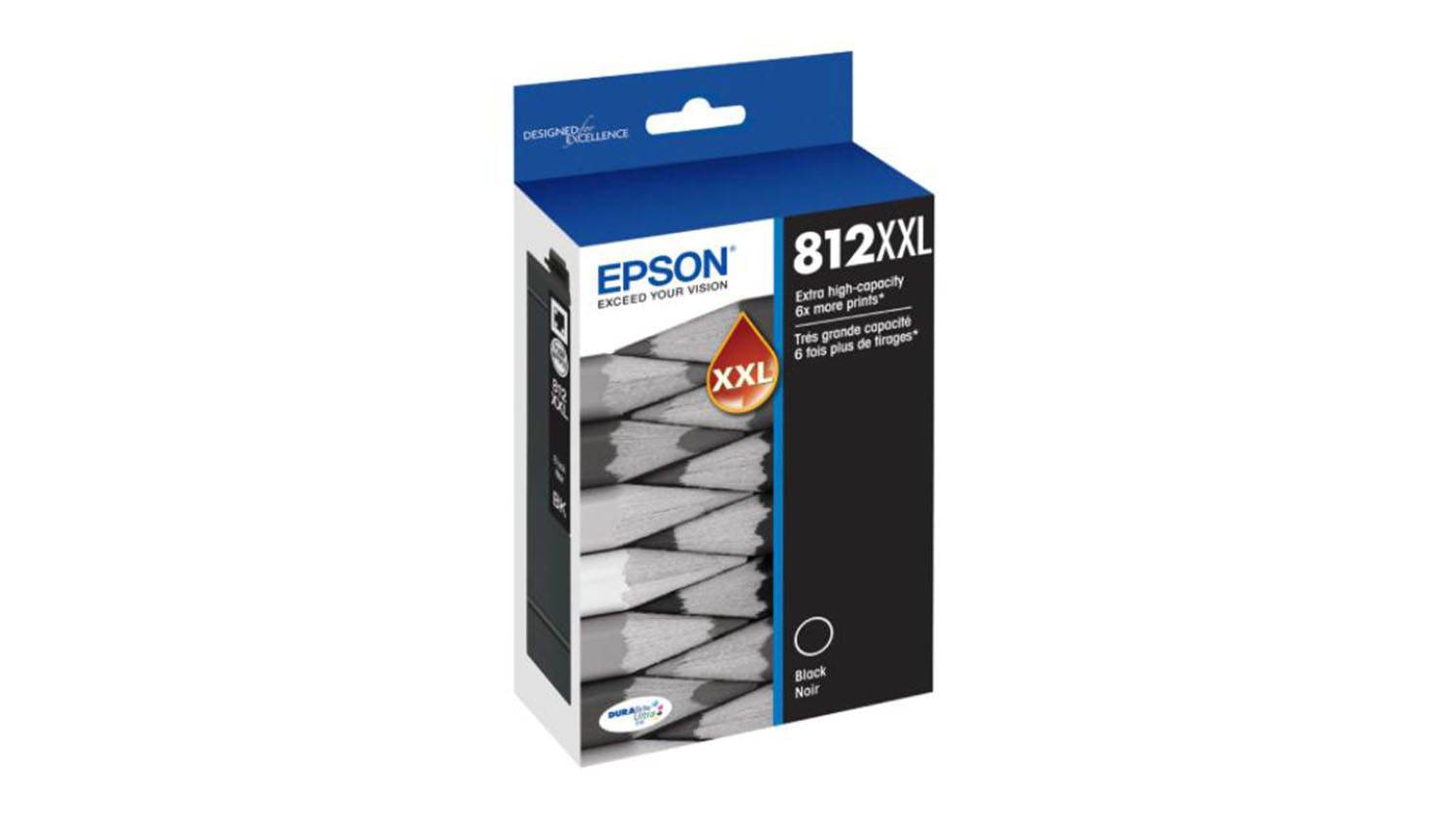 Epson 812XXL Extra High Yield Black Replacement Printer Ink Cartridge