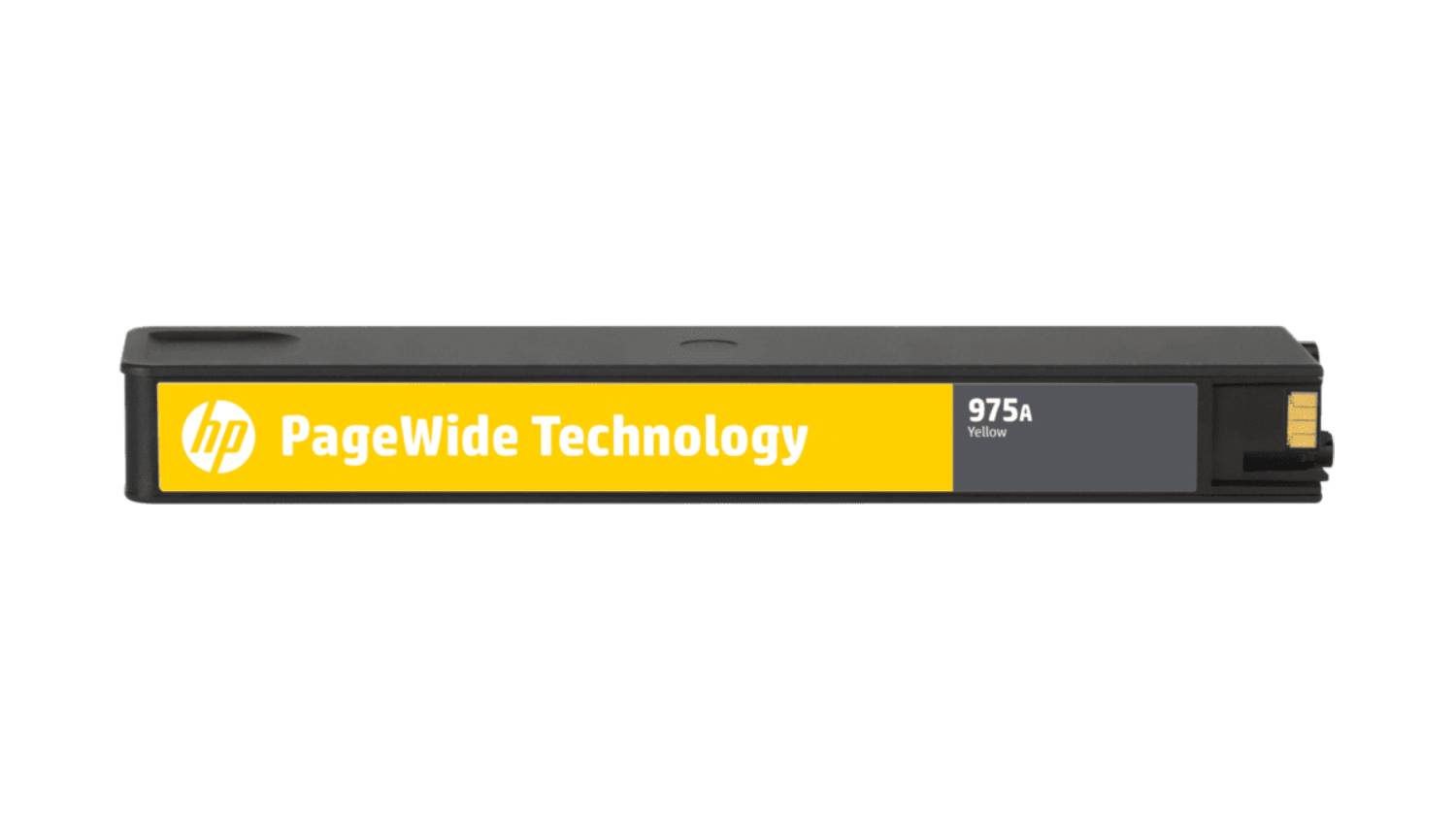 HP #975A Yellow PageWide Original Printer Ink Cartridge 64ml L0R94AA