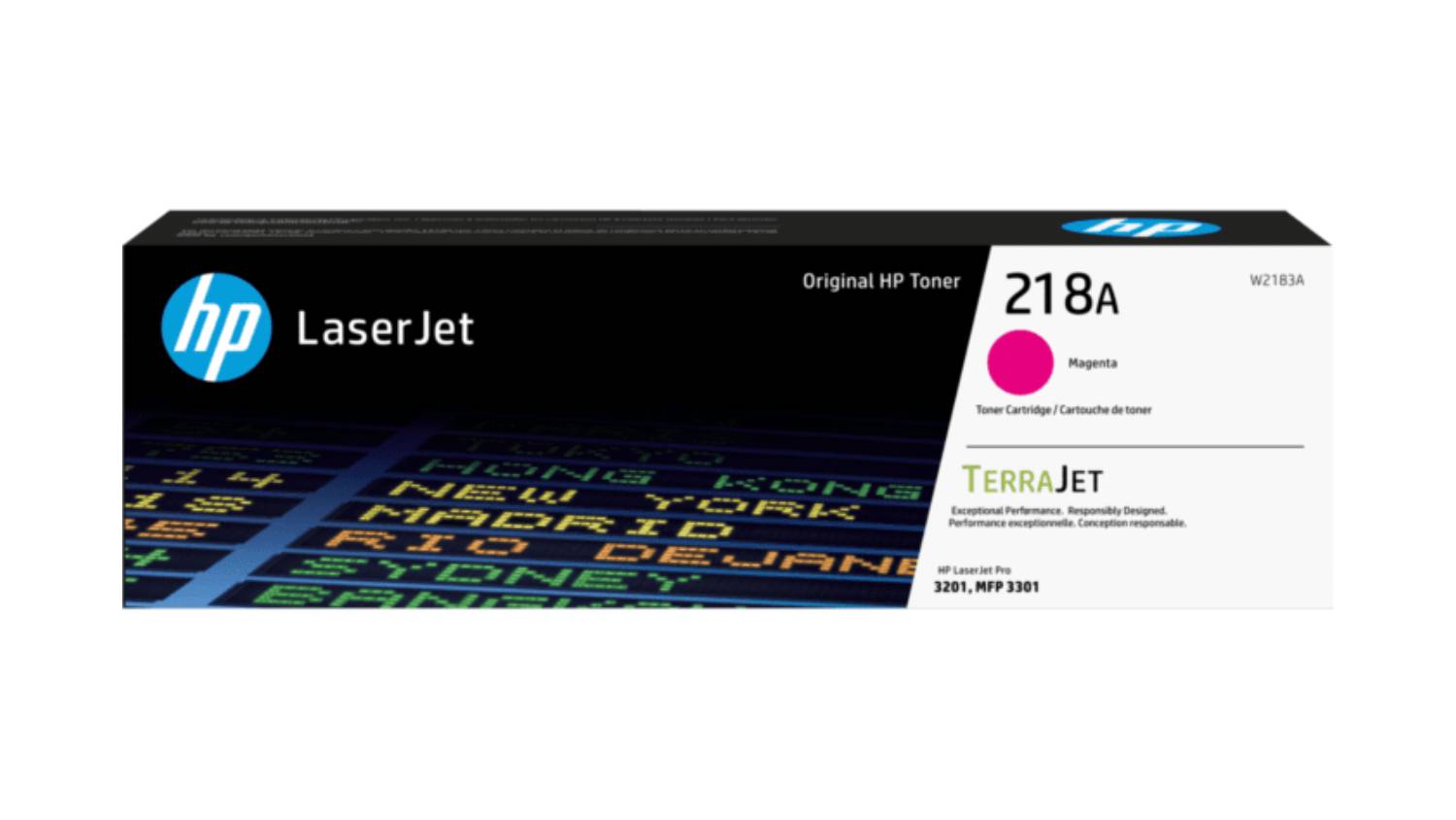HP #218A Magenta Original LaserJet Printer Toner Cartridge W2183A