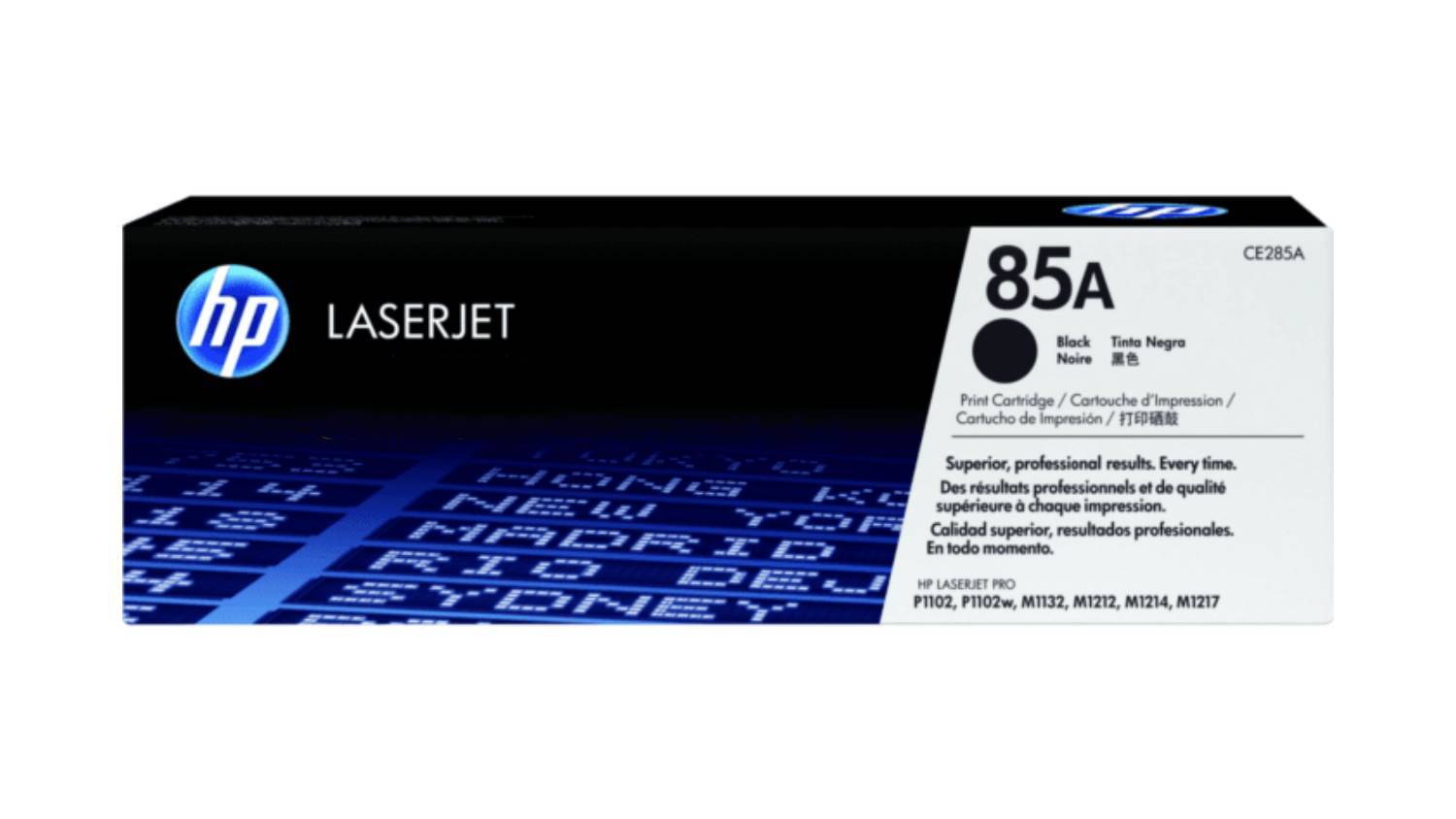 HP #85A Black Original LaserJet Printer Toner Cartridge CE285A