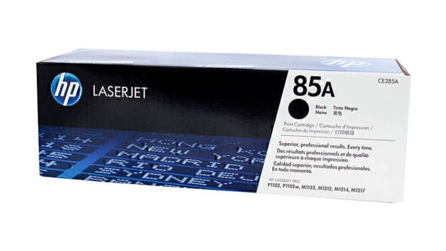 HP #85A Black Original LaserJet Printer Toner Cartridge CE285A