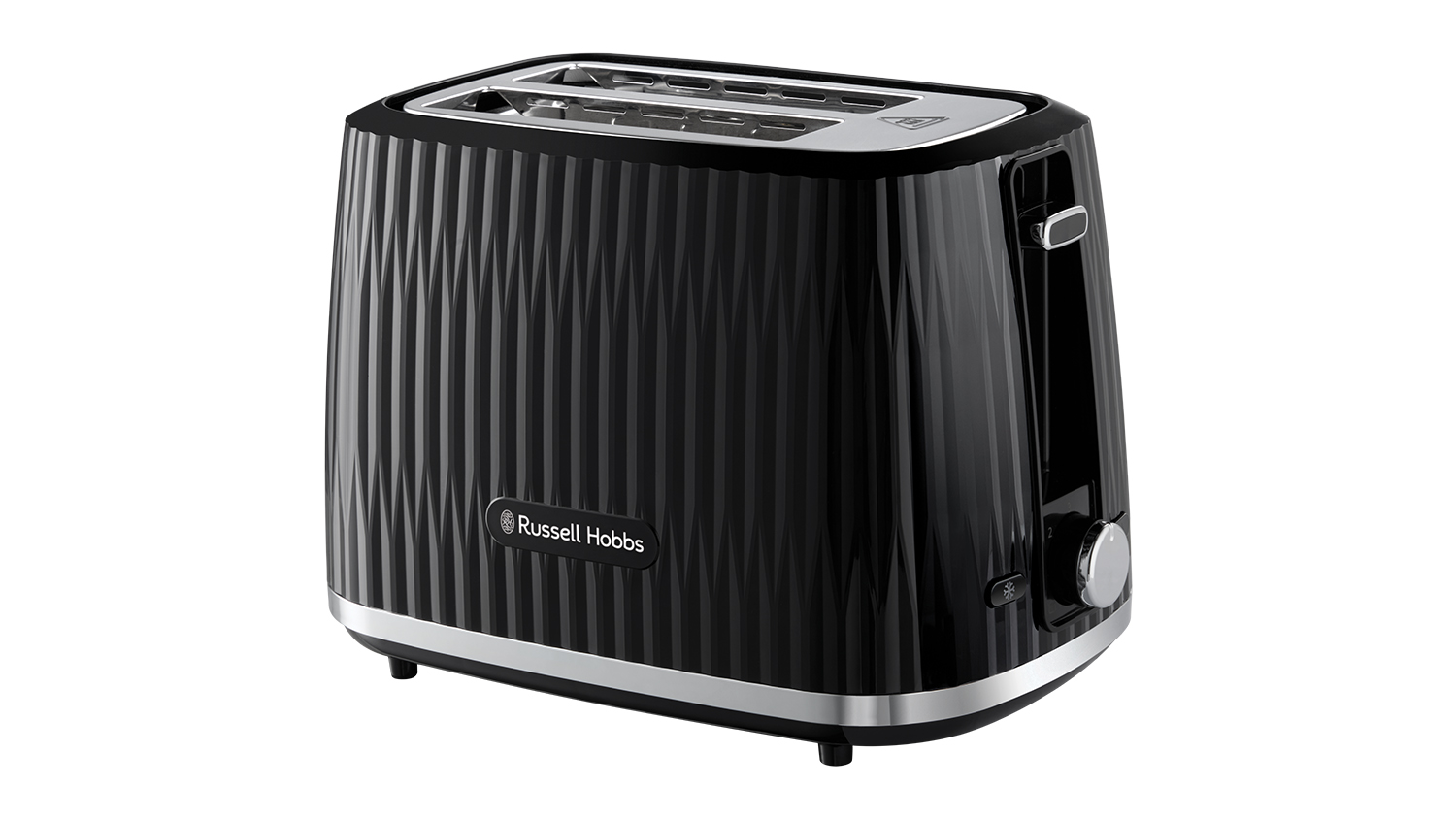 Russell Hobbs Eden 2 Slice Toaster - Black (RHT2737BLK)