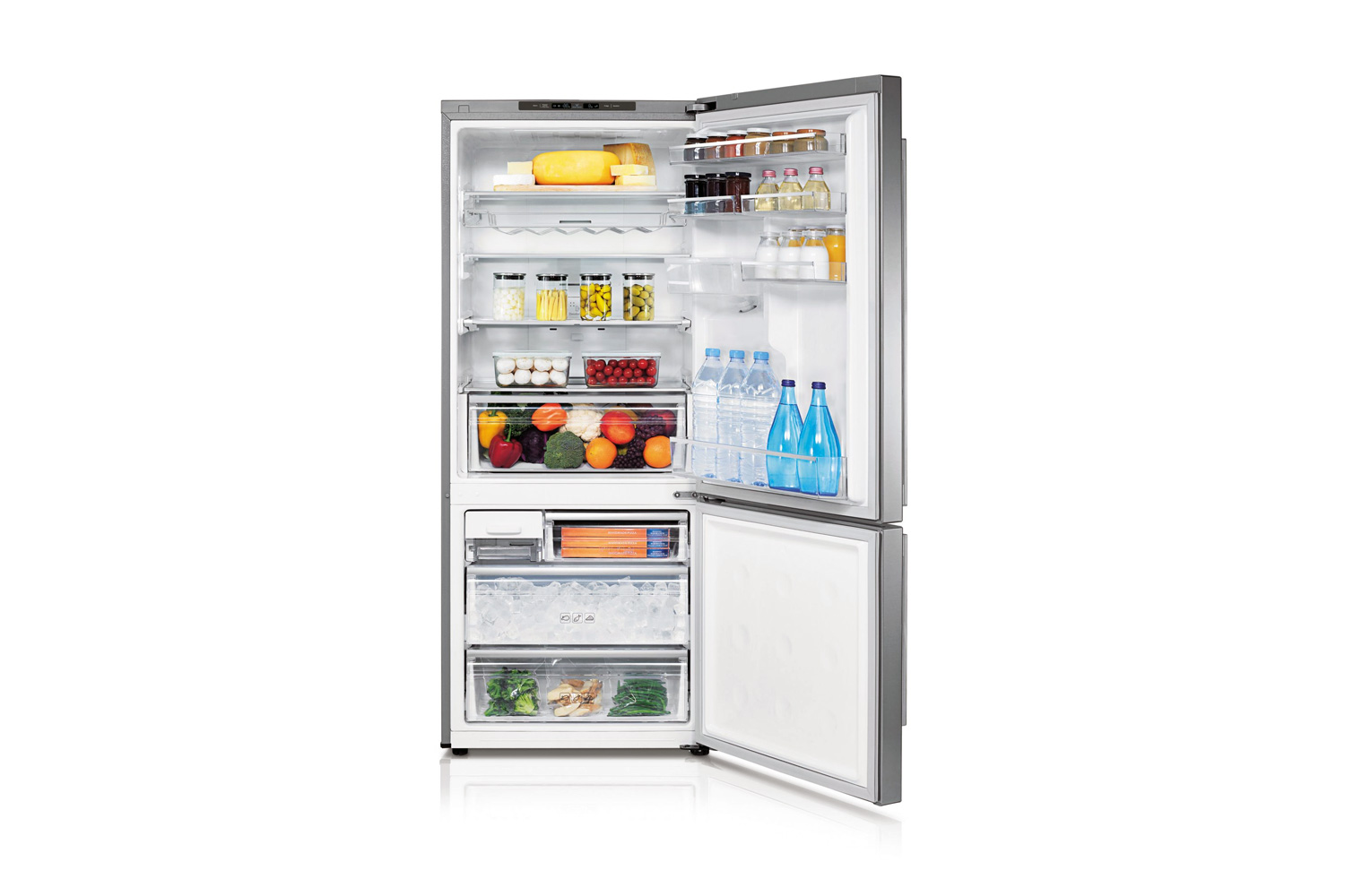 Samsung 448L Barosa Bottom Mount Fridge Freezer Harvey Norman New Zealand