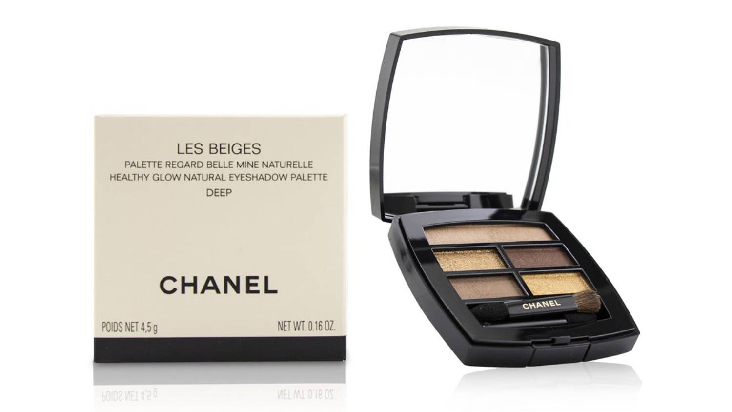 Les Beiges Healthy Glow Natural Eyeshadow Palette - # Deep - 4.5g/0.16oz