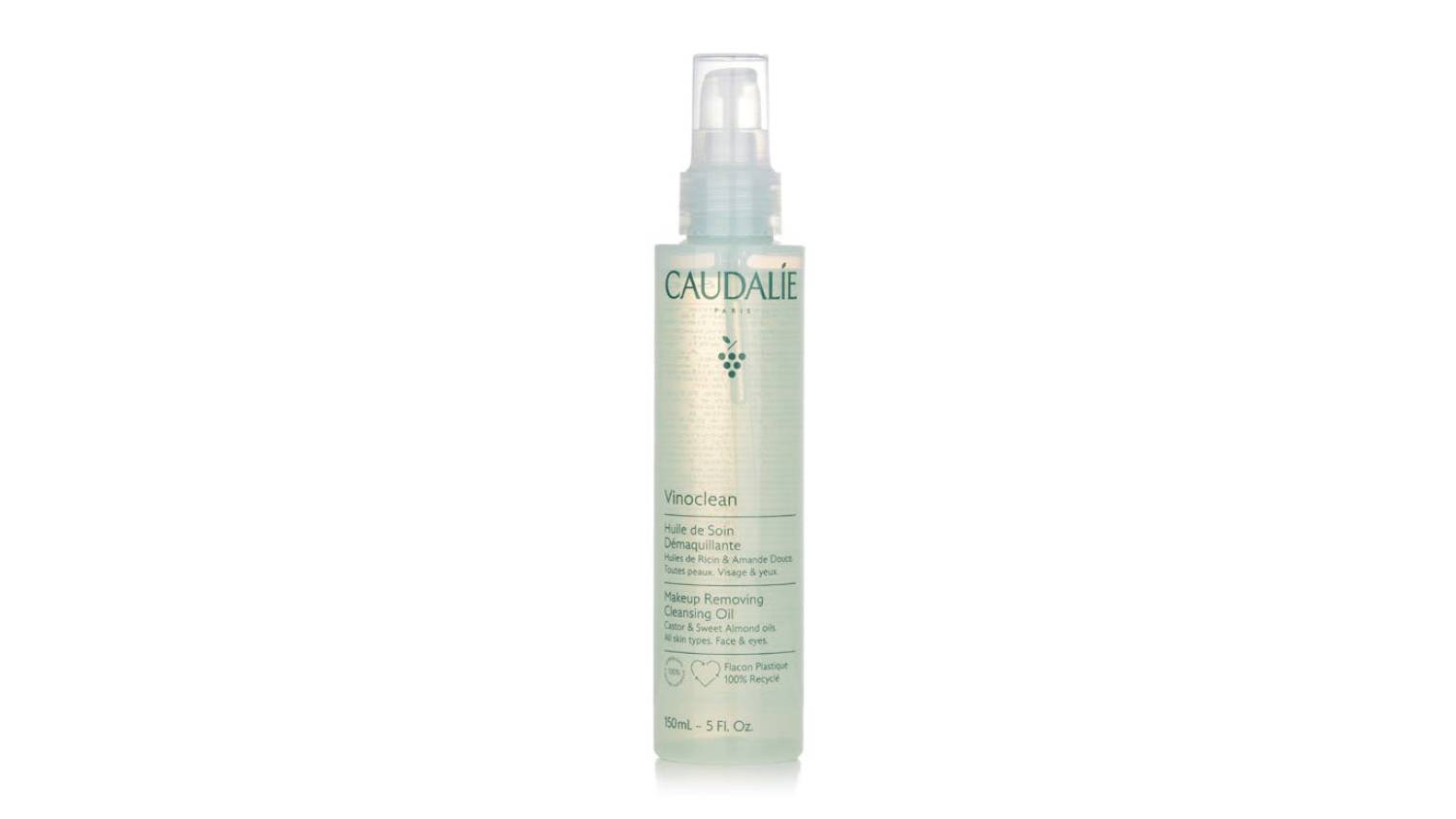 Caudalie Vinoclean Makeup Removing Cleansing Oil (Face & Eyes) - 150ml/5oz
