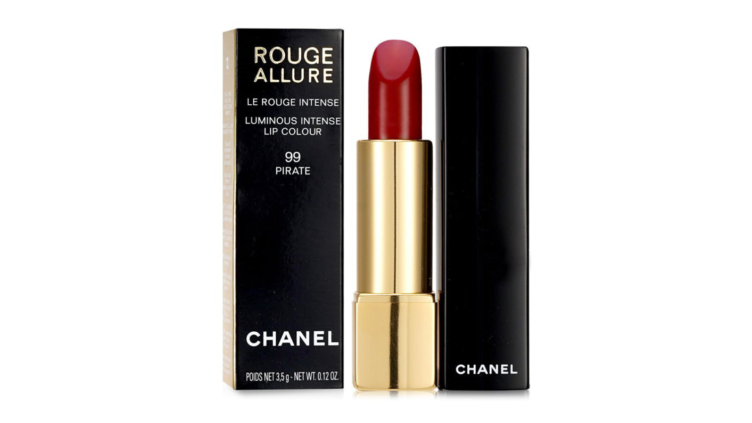 Chanel Rouge Allure Luminous Intense Lip Colour - # 99 Pirate - 3.5g/0.12oz