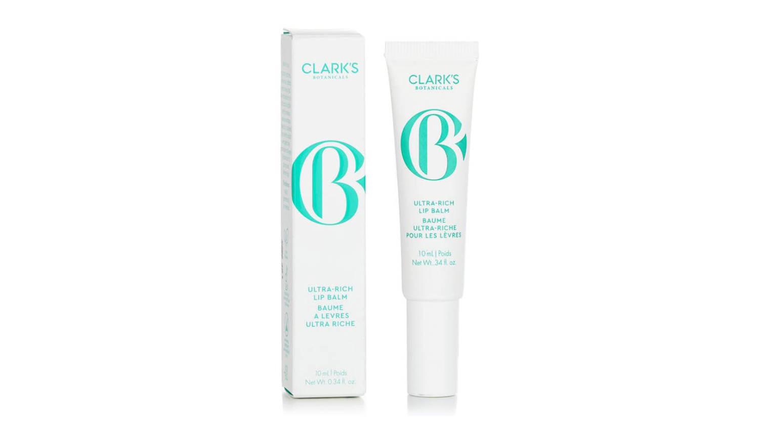 Clark's Botanicals Ultra-Rich Lip Balm - 10ml/0.34oz