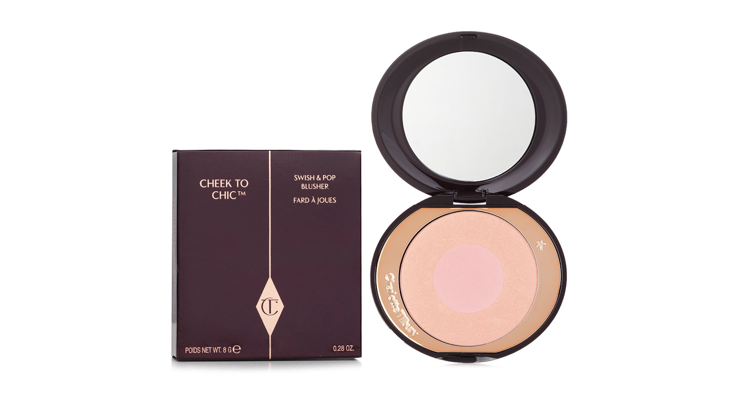 Charlotte Tilbury Cheek To Chic Swish & Pop Blusher - # Love Glow - 8g/0.28oz