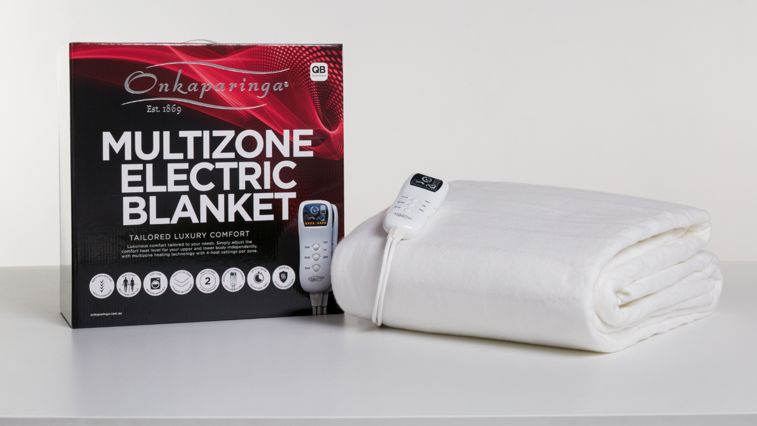 Multizone Fitted Electric Blanket by Onkaparinga