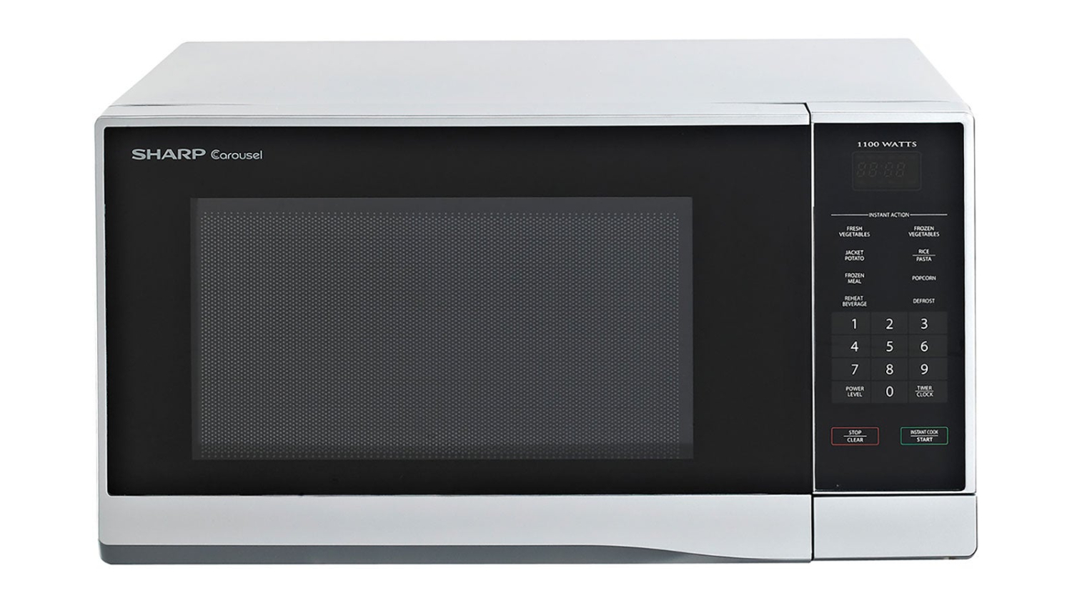 Sharp 28L Midsized 1100W Microwave - White (R330YW)