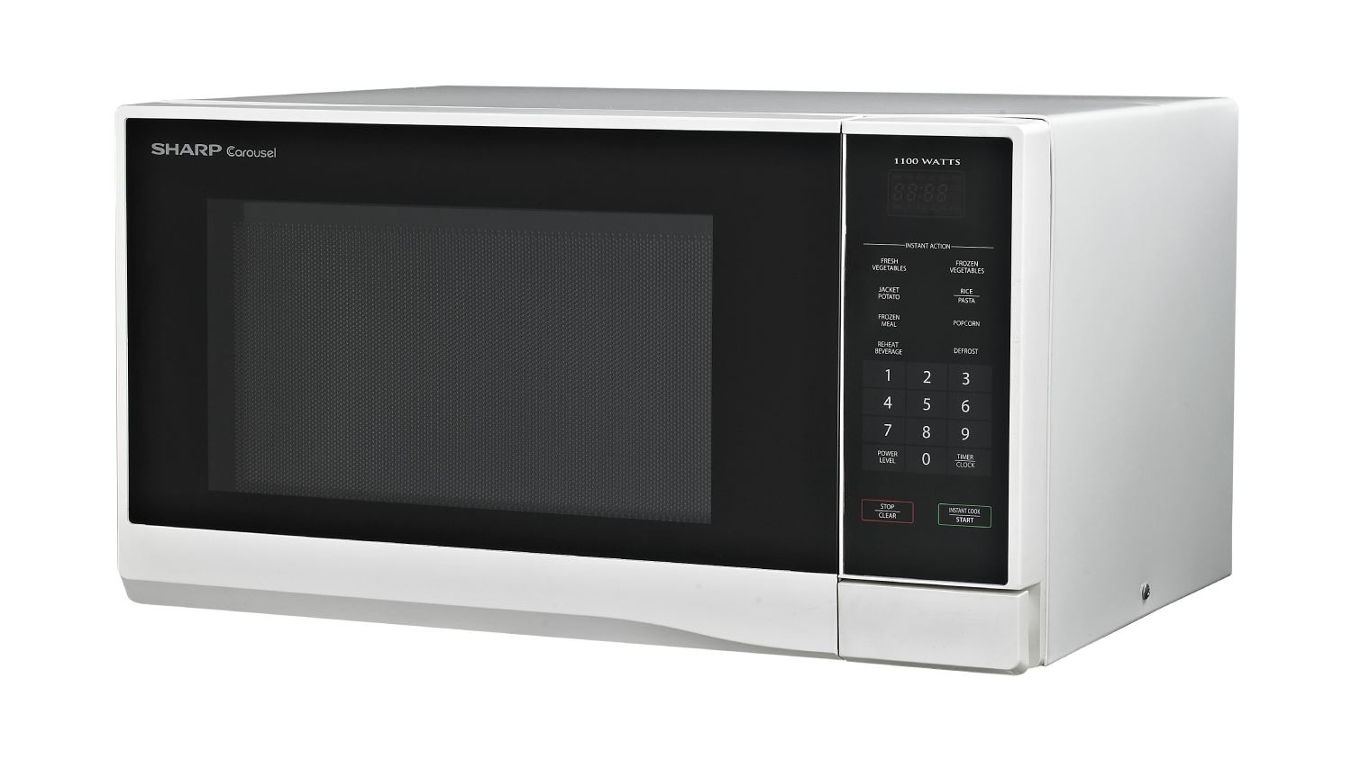 Sharp 28L Midsized 1100W Microwave - White (R330YW)