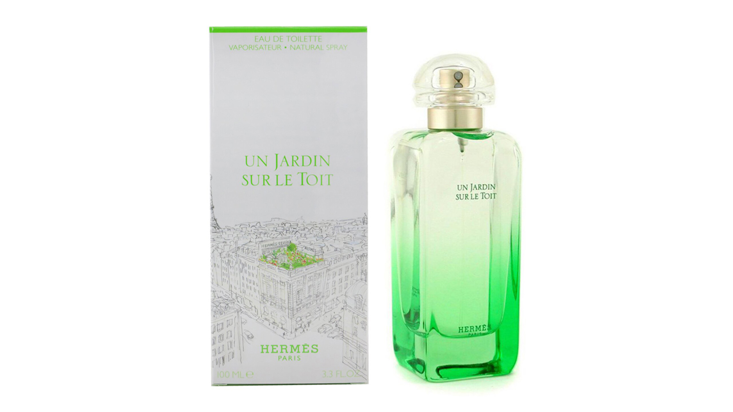 Hermes Un Jardin Sur Le Toit Eau De Toilette Spray - 100ml/3.3oz
