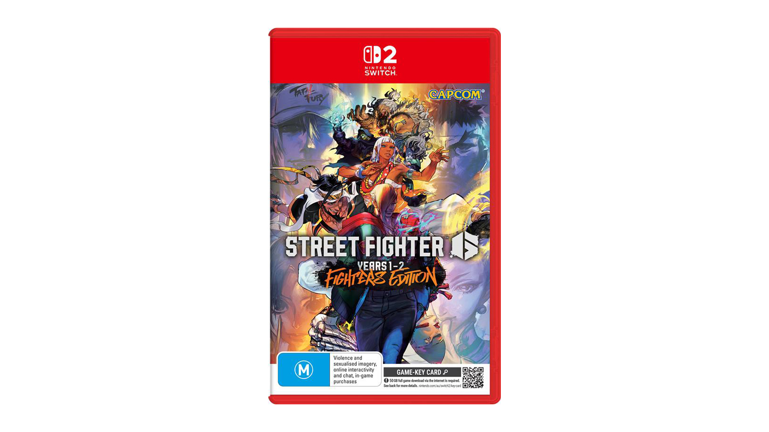 Nintendo Switch 2 - Street Fighter 6: Year 1-2 Fighters Edition (PG)