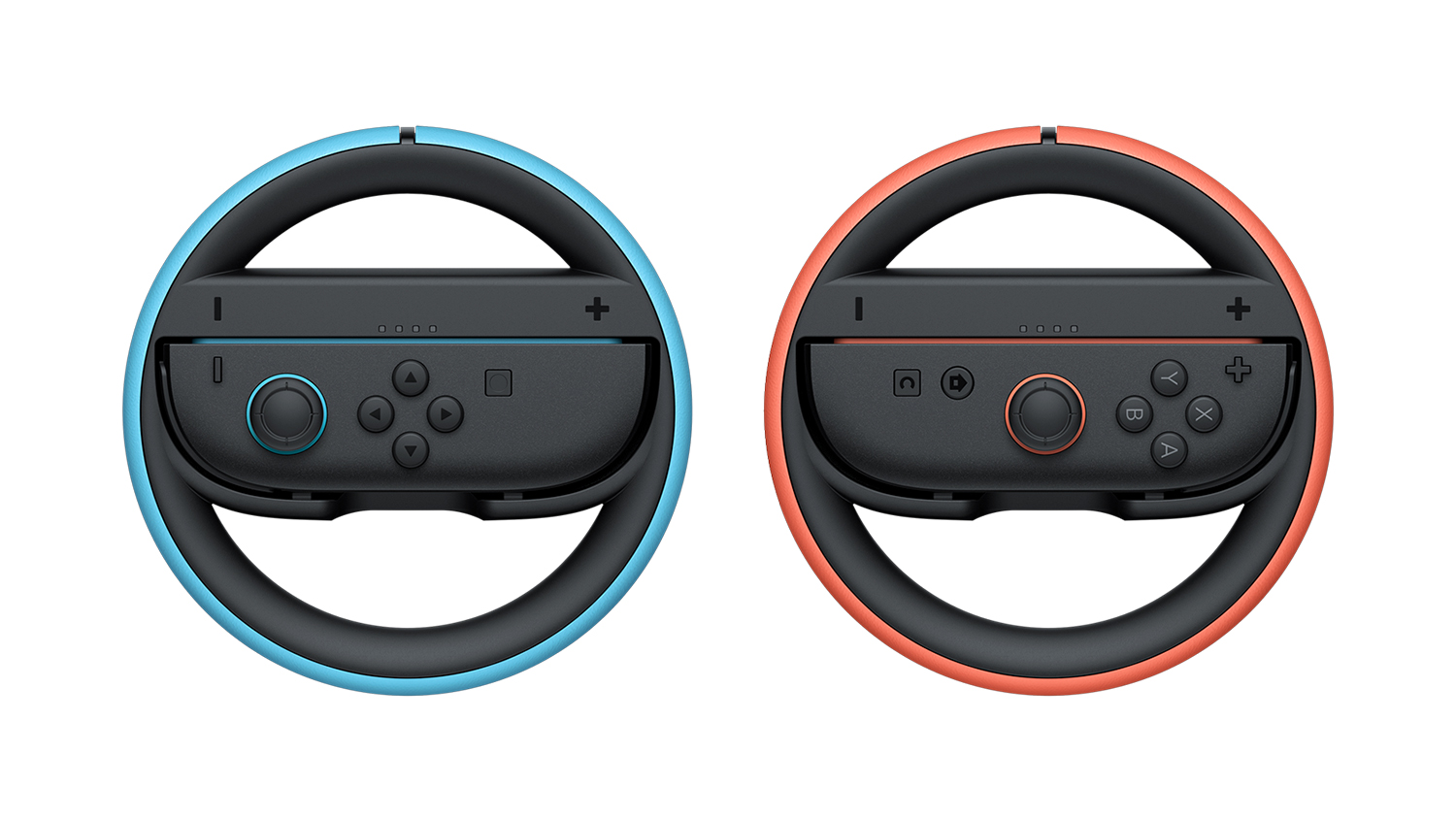 Nintendo Wheel for Joy-Con 2 Controller - Light Blue/Light Red (1 Pair)
