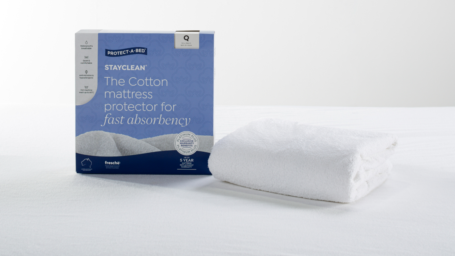 Stayclean Californian King Mattress Protector by Protect-A-Bed