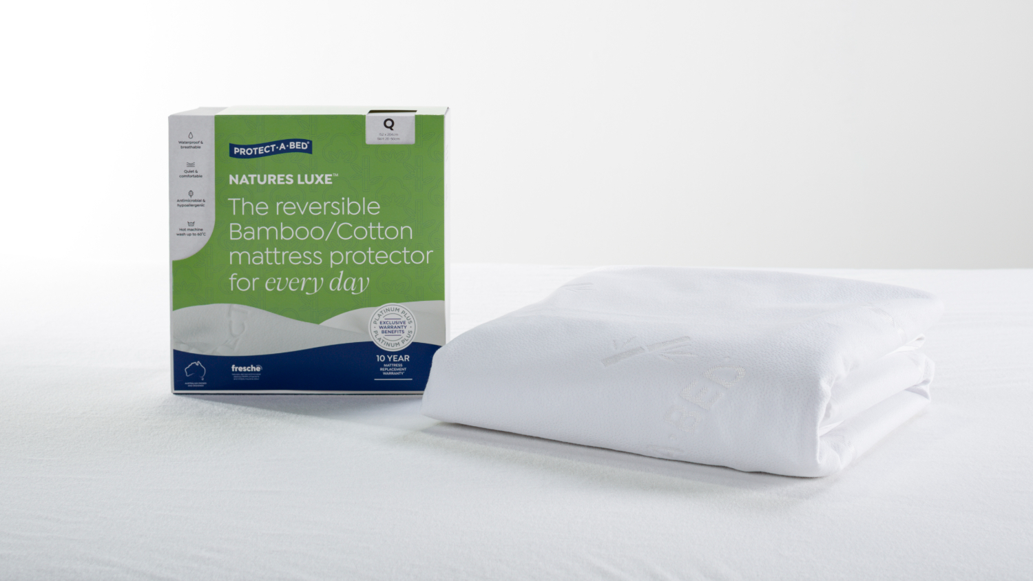 Nature's Luxe Fresche Single Mattress Protector by Protect-A-Bed