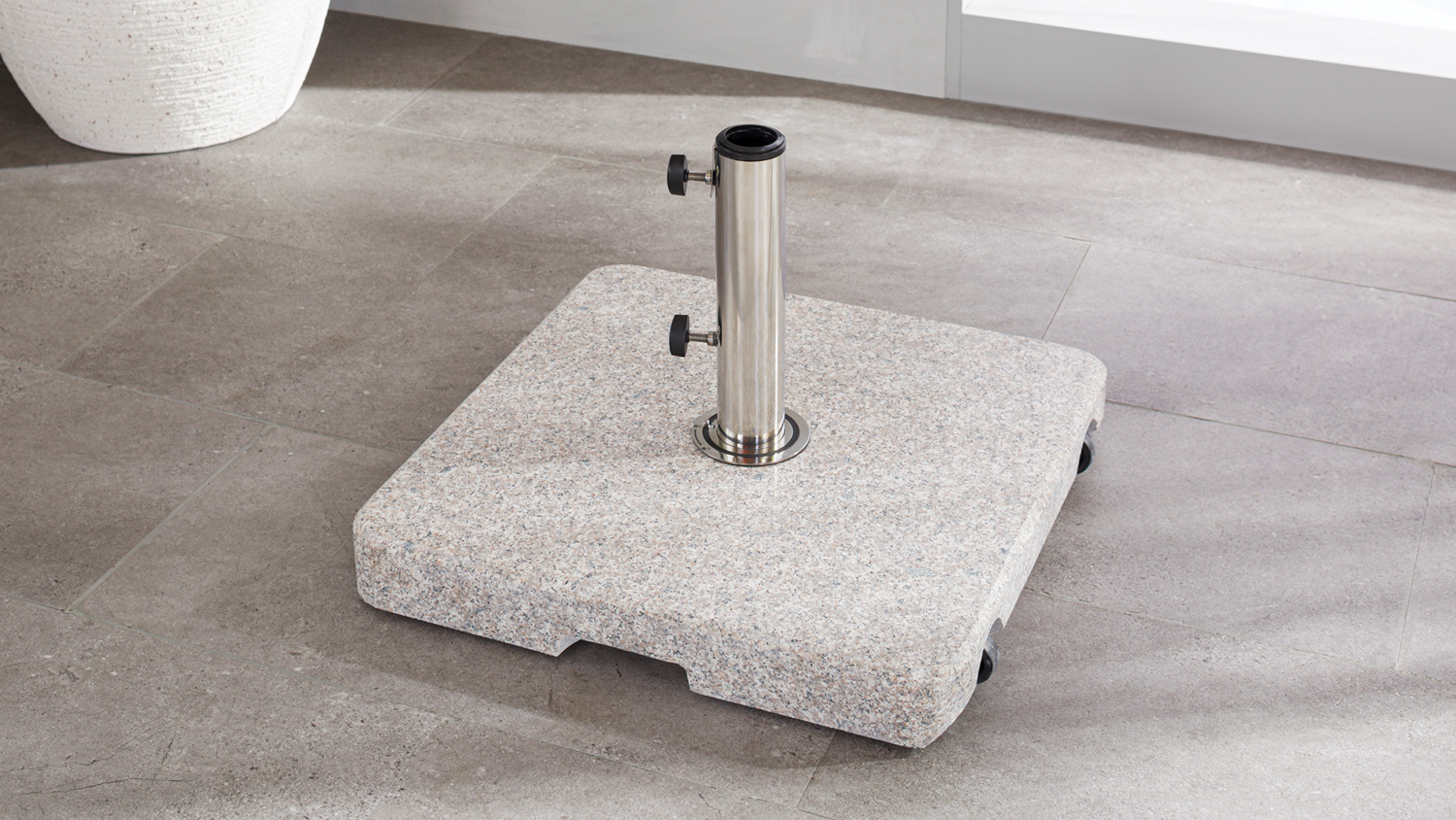 40KG Grey Granite Outdoor Umbrella Base