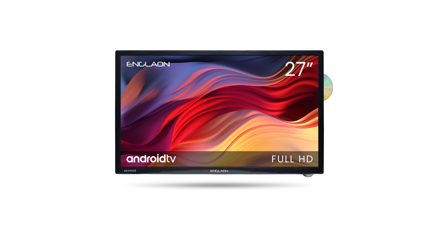 ENGLAON 27" FHD Smart TV with DVD Player, Chromecast, Bluetooth