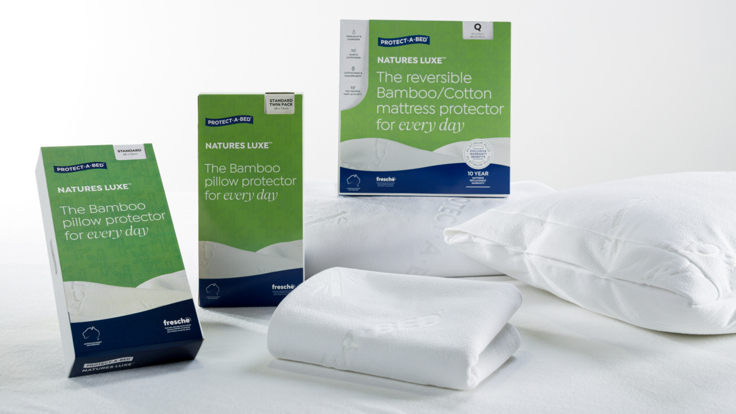 Nature's Luxe Fresche Super King Mattress Protector by Protect-A-Bed