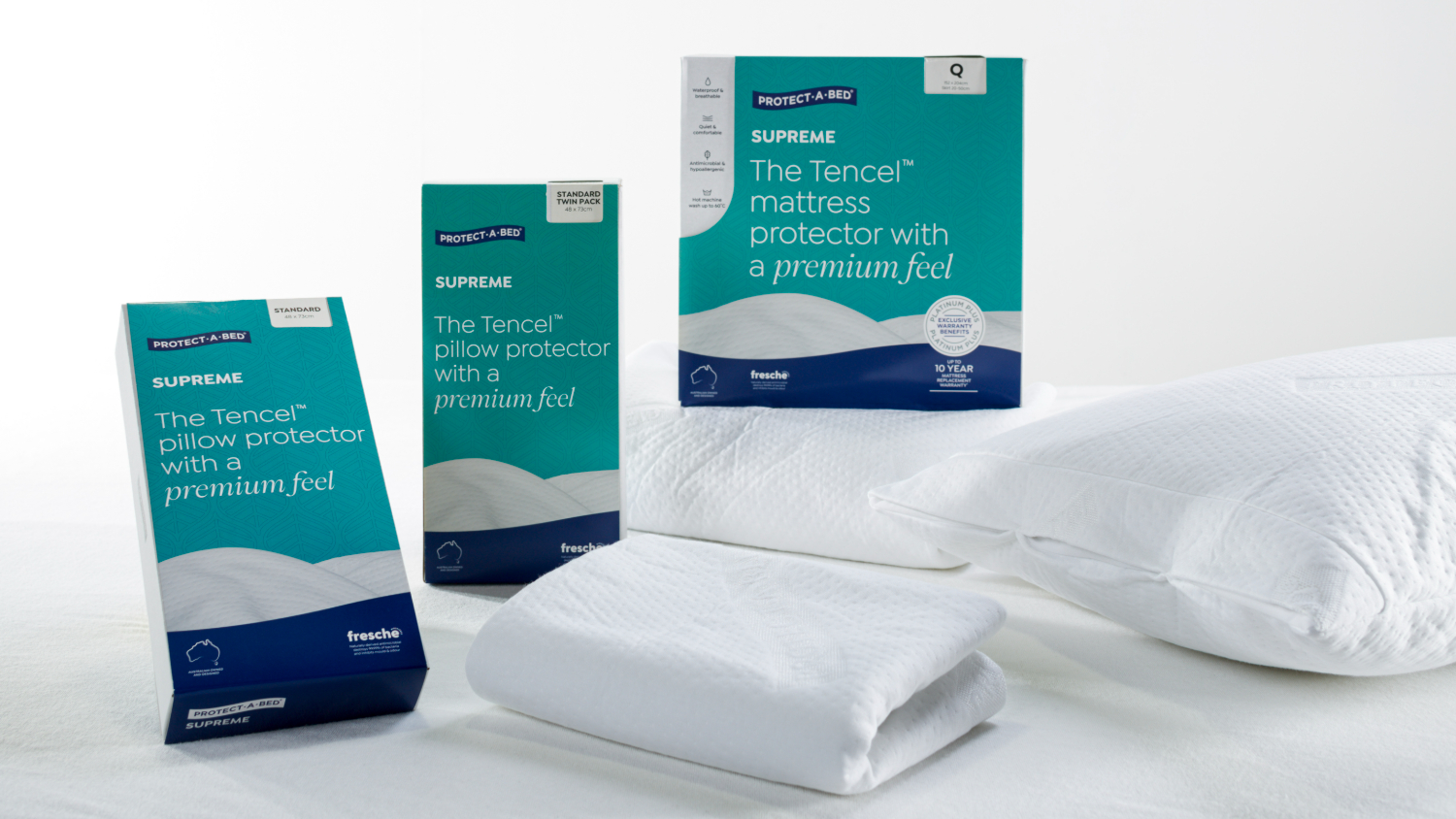 Supreme Fresche Double Mattress Protector by Protect-A-Bed