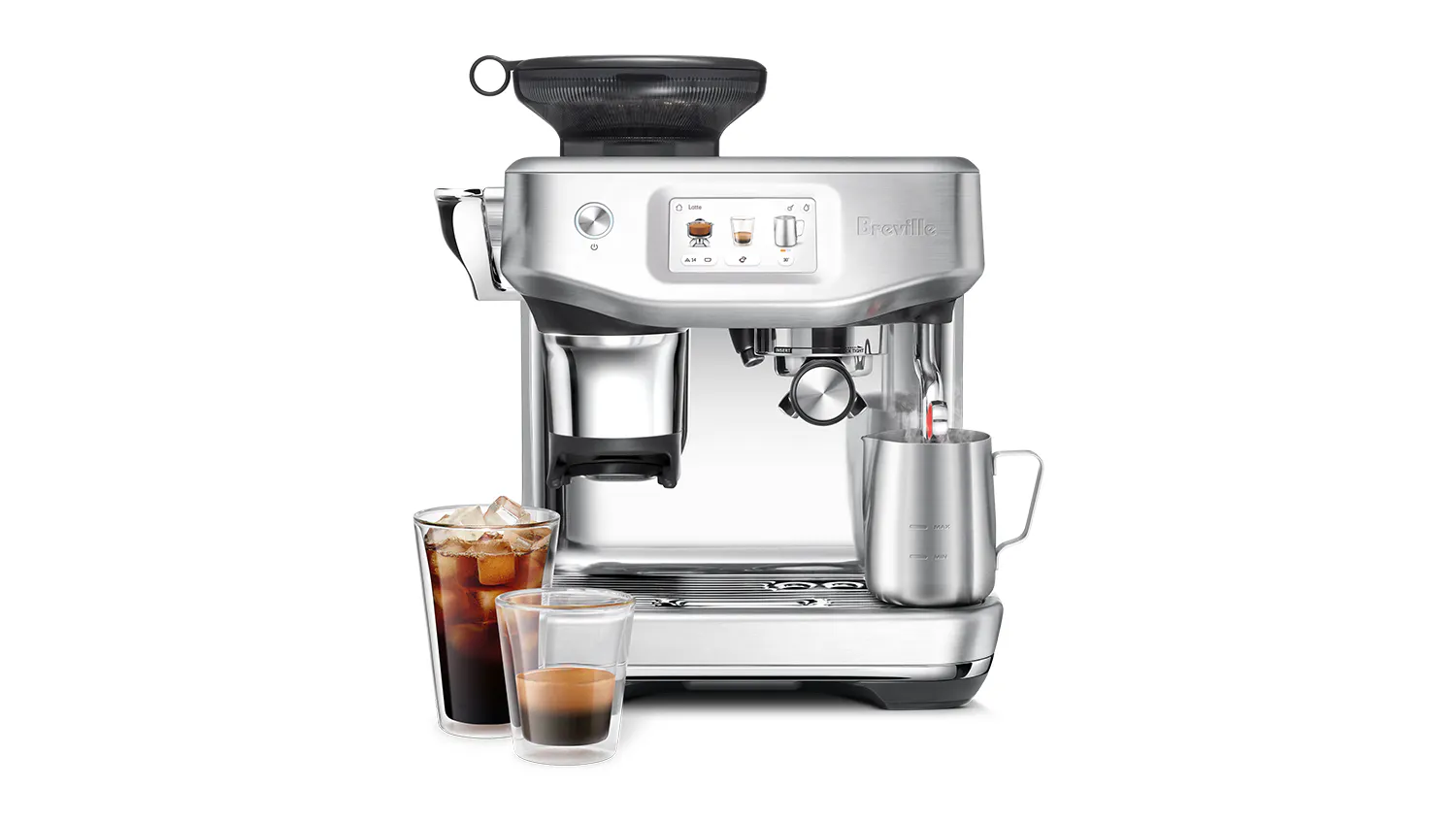 Breville the Barista Touch Impress Automatic Espresso Machine with