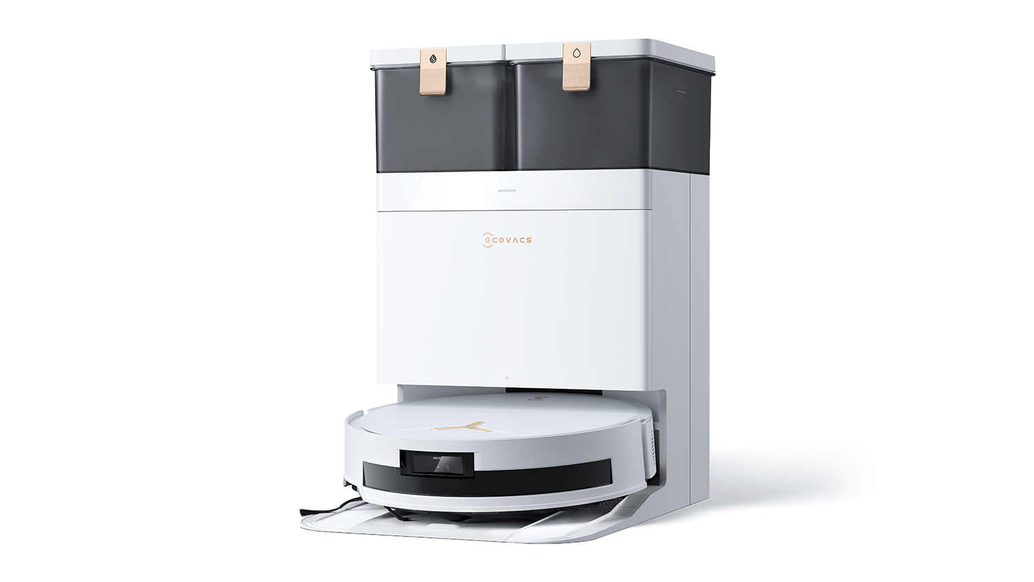 Ecovacs Deebot T50 Max Pro Omni Robotic Vacuum & Mop with Docking Station - White (DEX54)