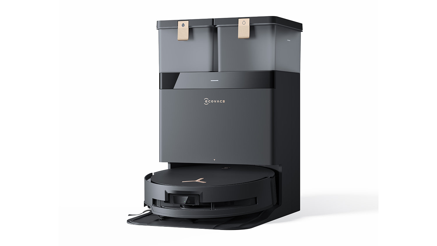 Ecovacs Deebot X8 Pro Omni Robotic Vacuum & Mop with Docking Station - Black (DEX56)