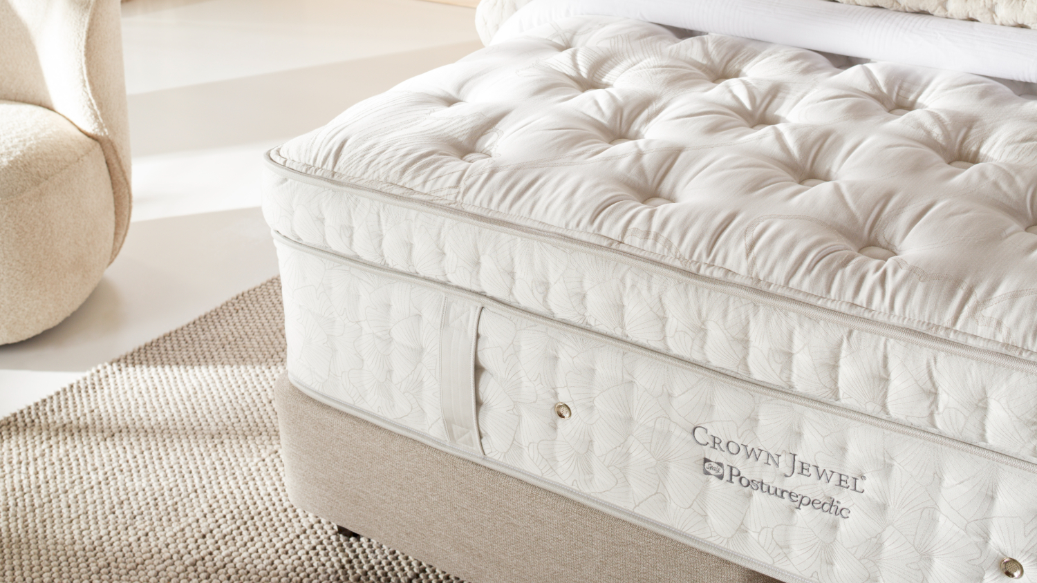 Crown Jewel Iridescent Medium King Mattress by Sealy Posturepedic