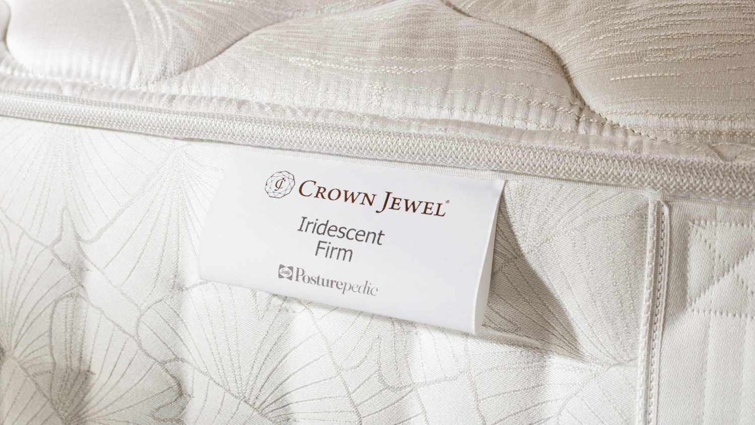 Crown Jewel Iridescent Firm King Mattress by Sealy Posturepedic