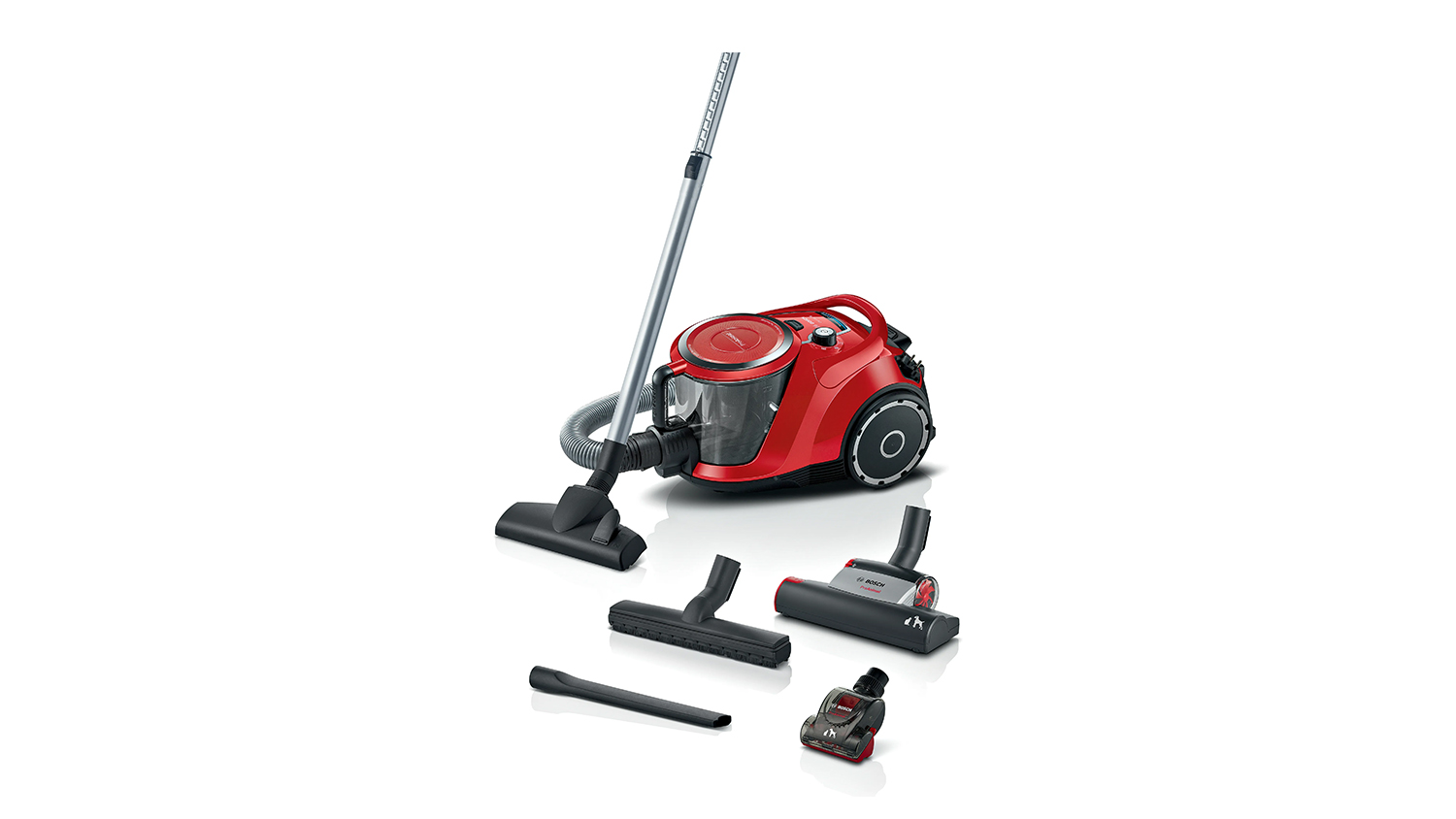 Bosch Series 6 ProAnimal Bagless Vacuum Cleaner - Red (BGS41PETAU)