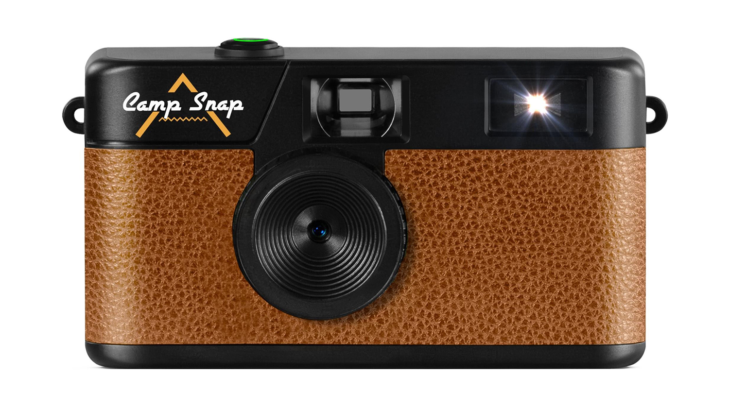 Cámara digital sin pantalla Camp Snap CS-V105-BR-WW, Vintage, marrón castaño