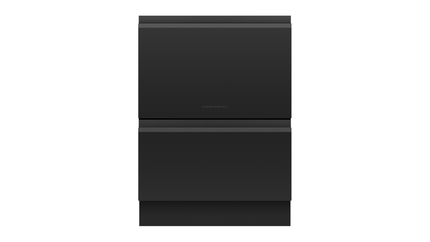 Fisher & Paykel 14 Place Setting Double-Drawer Built-Under Dishwasher - Black Glass (DD60D4ZB9)
