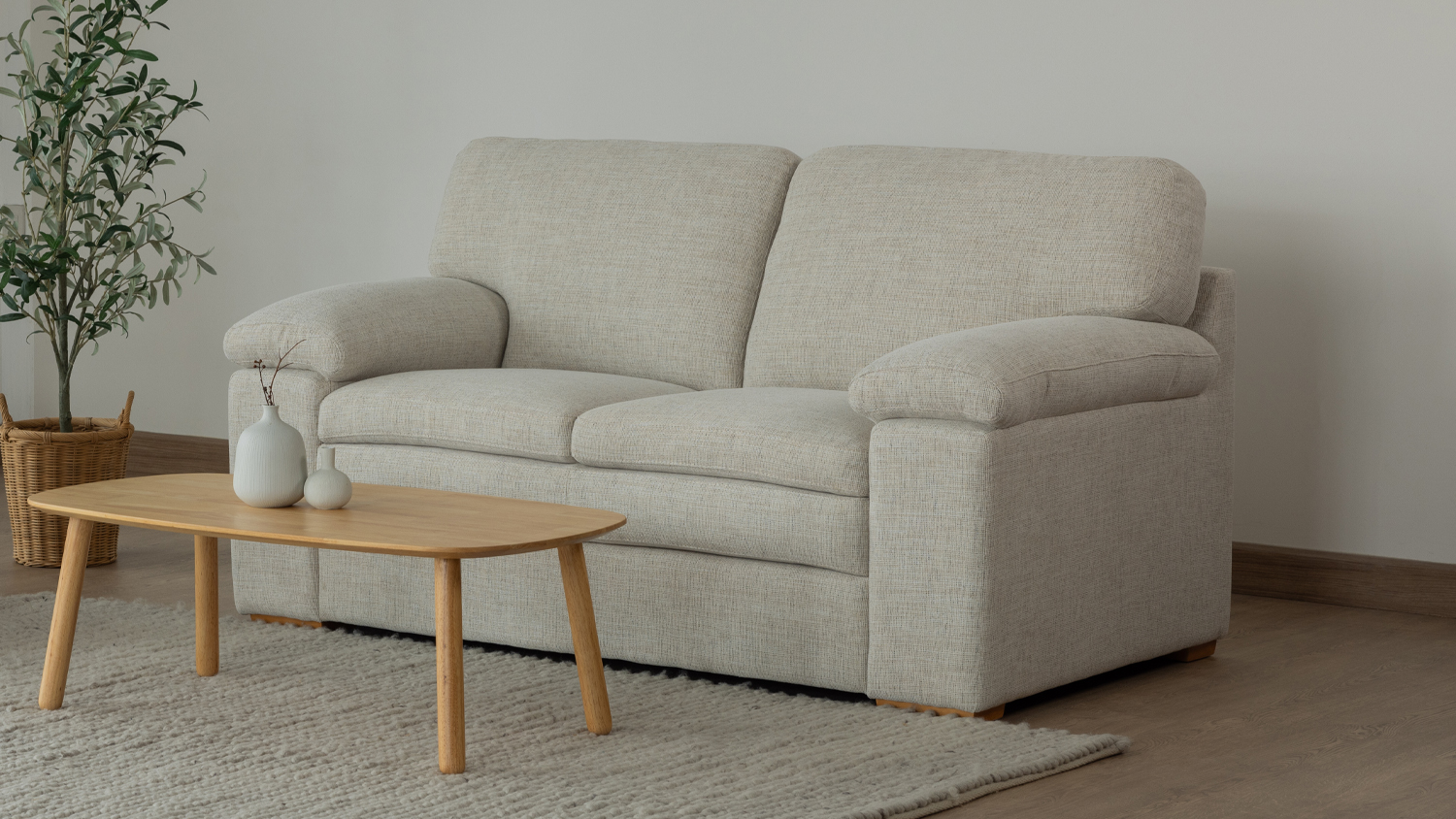 Portsea 2 Seater Fabric Sofa
